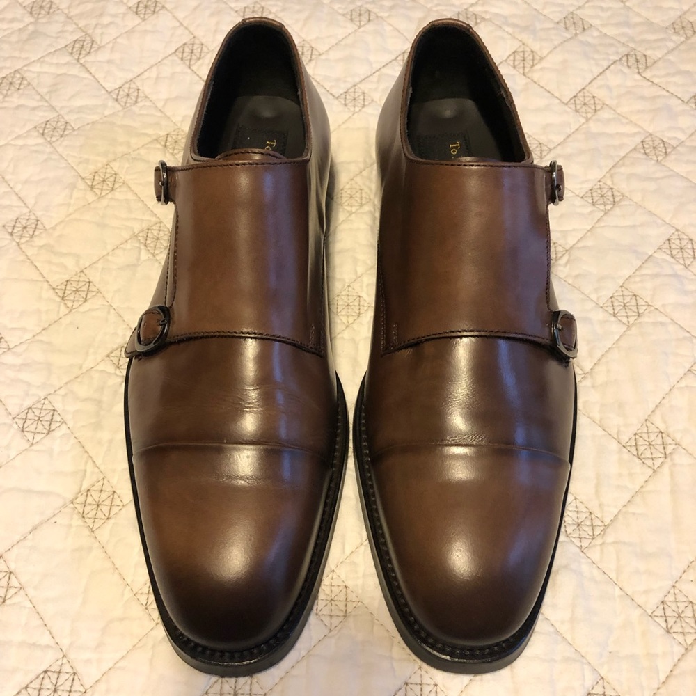 To Boot New York Capo Cognac double monk strap.